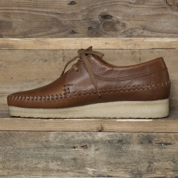 clarks weaver leather