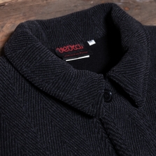 VETRA 5k12 Herringbone Melton Wool Jacket Grey – The R Store