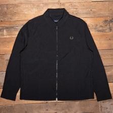 Fred Perry M6642 Quilted Overshirt 102 Black