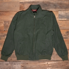 Fred Perry J8565 Made In England Wax Harrington Q20 Night Green