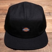 DICKIES Albertville Five Panel Cap Black