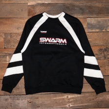 HUMMEL Swarm Oversized Crew Neck Sweatshirt 2001 Black